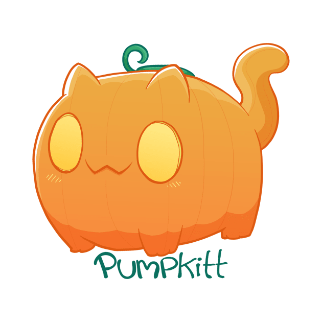 Pumpkitt the Pumpkin Cat by The Last Shaymin