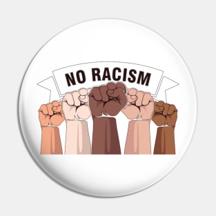 stop racism we are all humans Pin