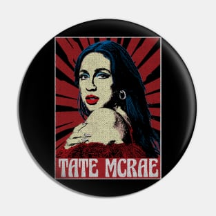 Tate McRae Pop Art Style Pin