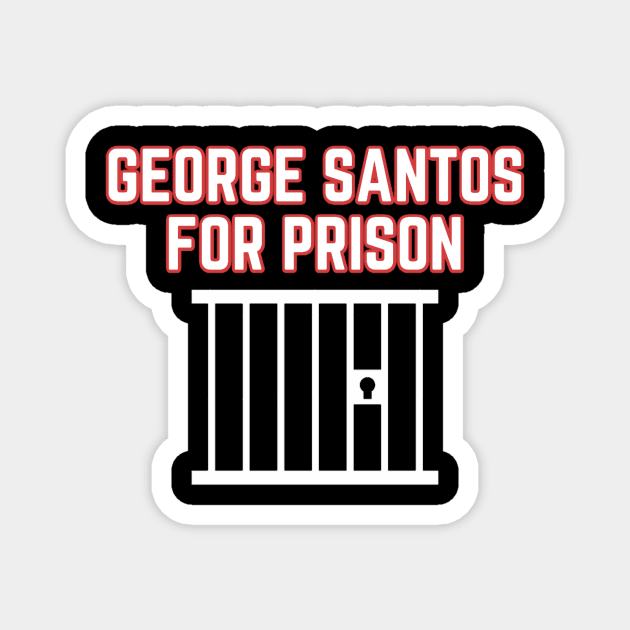 George Santos Magnet by GigglesShop