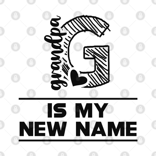 Grandpa is my new name by KC Happy Shop