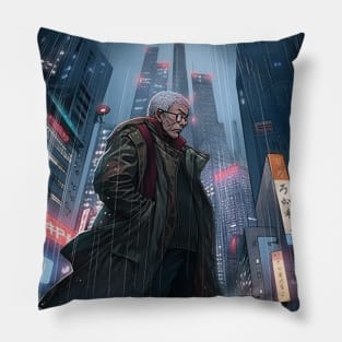 Cyber Rainwalker Pillow