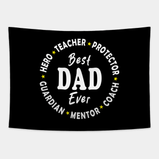 Best Dad Ever Tapestry