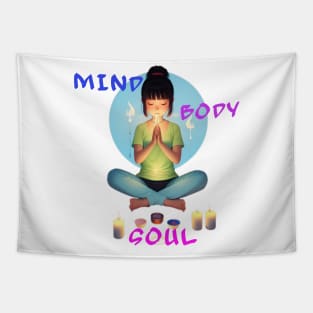 Mind, Body and Soul Tapestry