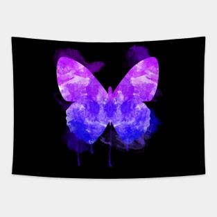 Butterfly Watercolor Spirit Tapestry