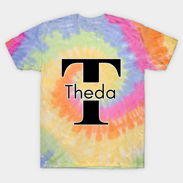 Tie Dye Monogrammed Tee, tie dye shirt, tie dye monogram, tie dye