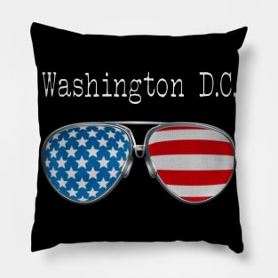 AMERICA PILOT GLASSES WASHINGTON DC Pillow