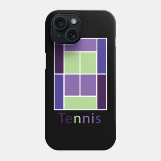 TENNIS COURT PALETTE Phone Case