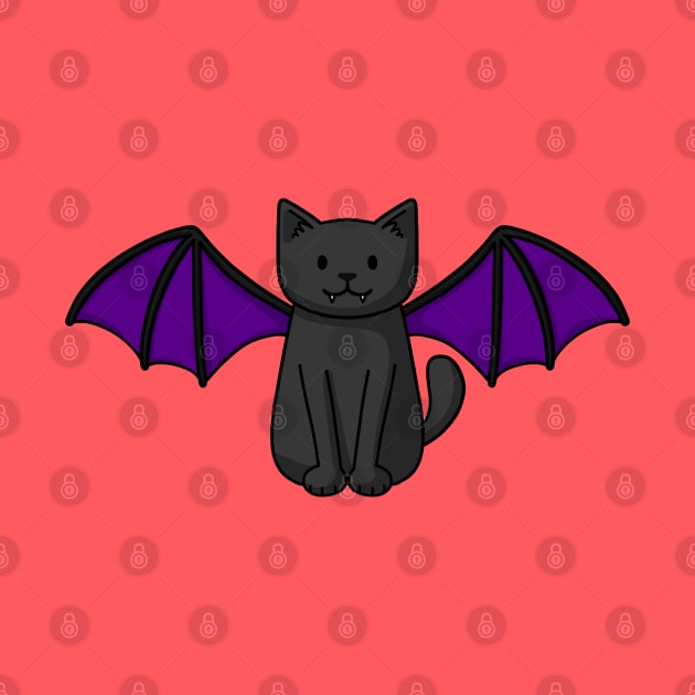 Bat Cat by Doodlecats 