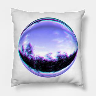 Vaporwave Bubble Pillow