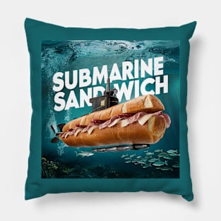 A submarine sandwich Pillow