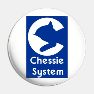 Chessie System Railroad Pin