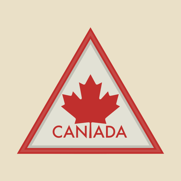 Canada Military Patch (Small logo) by Tailgunnerstudios