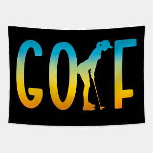 Golfing Tapestry