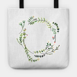 Floral Frame Tote