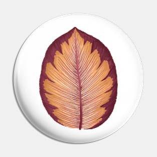 Calathea Corona Leaf Pin