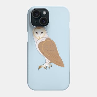 Barn owl Phone Case