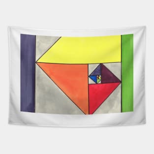 Fibonacci Triangles Tapestry