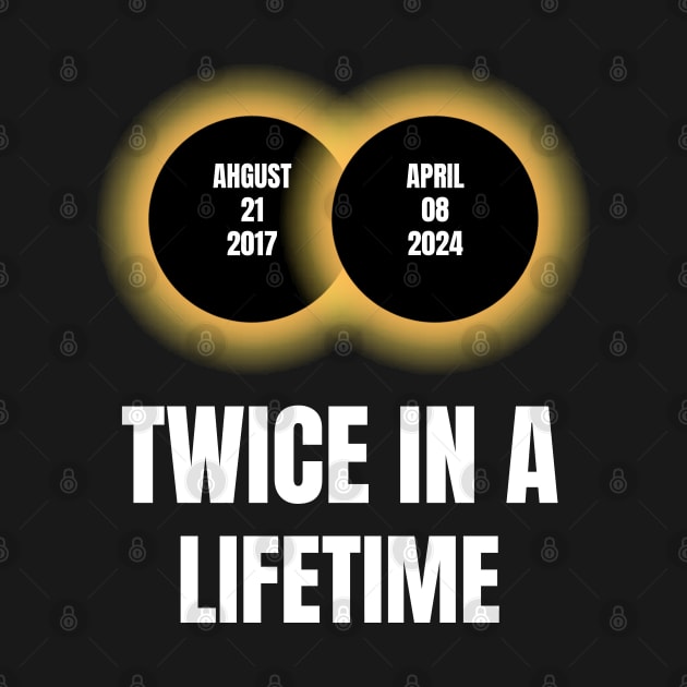 Twice In A Lifetime Total Solar Eclipse by Peter smith