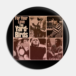 Legendary Riffs Unleashed Wear the Iconic Sound and Rock 'n' Roll Spirit of Yardbird on a Stylish Tee Pin