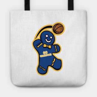 Golden State Warriors Gingerbread Man Tote