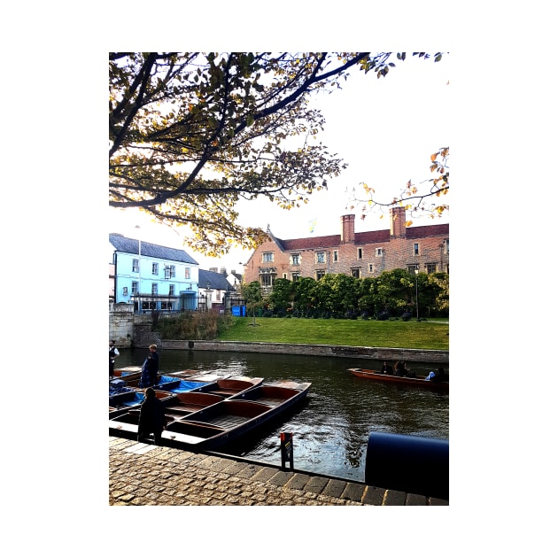 Punting at Cambridge University by jellysnap