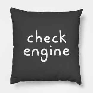 Check Engine Pillow