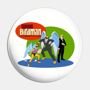 Harvey Birdman Pin
