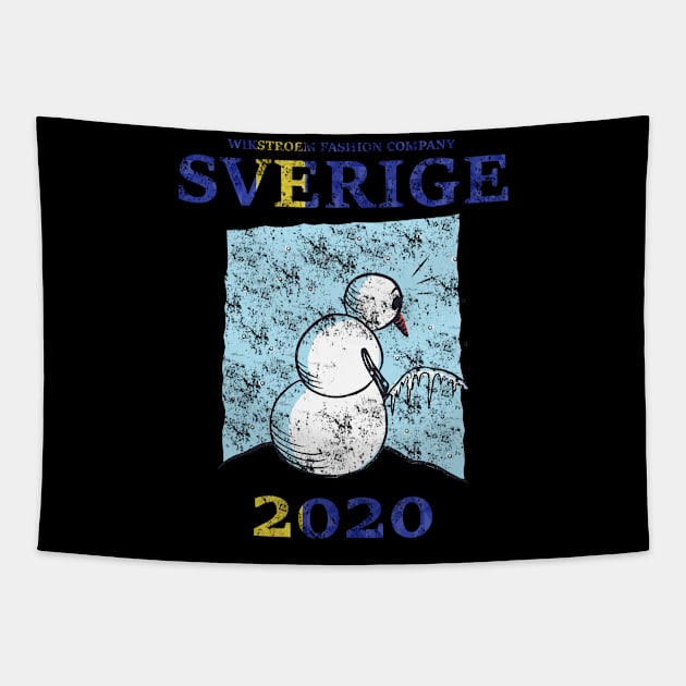 Sweden Scandinavia Europe Vacation Travel Tapestry by Wikstroem