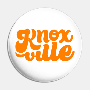 Knoxville Script - Orange Pin