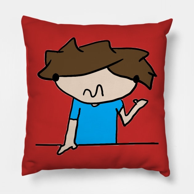 Public Speaking for an Introvert Pillow by LilSteen