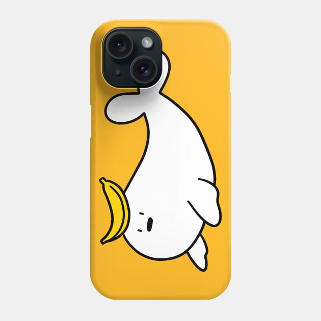 Banana Baby Harp Seal Phone Case by saradaboru