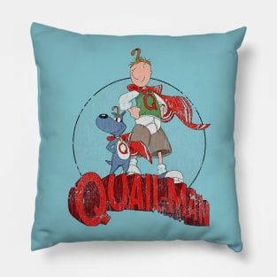 Distressed Quailman Pillow