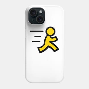 AOL man running Phone Case