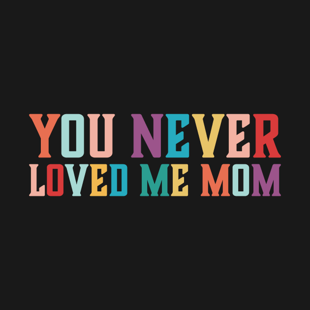 You Never Loved Me Mom meme saying by star trek fanart and more