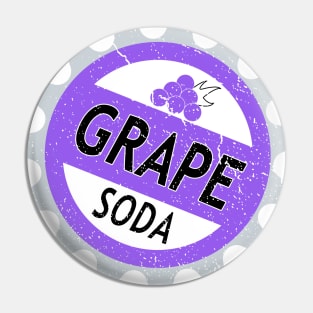 Grape Soda Cap Pin