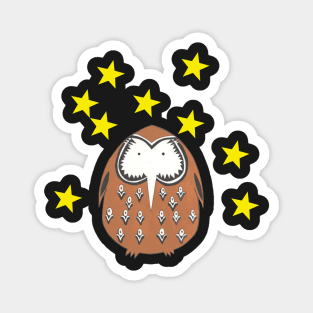 Owl at Night Magnet