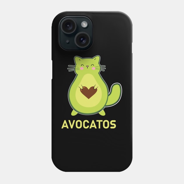 Avocato Vegan Phone Case by MZeeDesigns