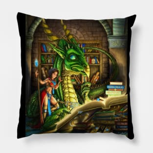 Book Wyrm Pillow