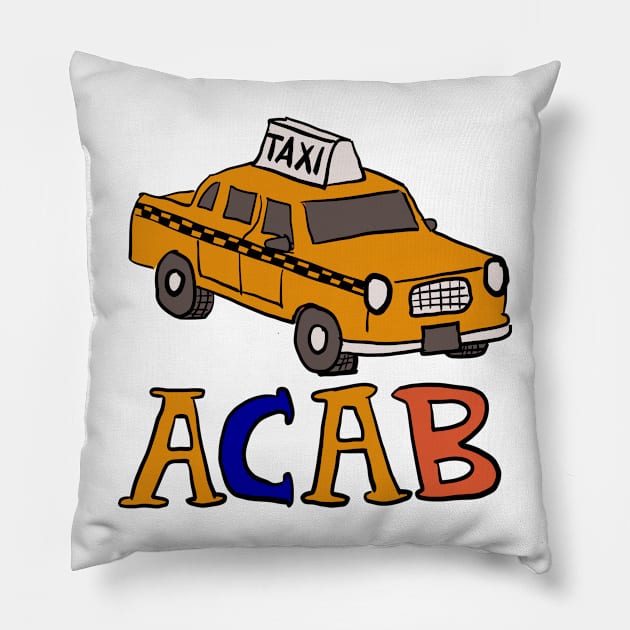 A Cab Pillow by nataliefransiska