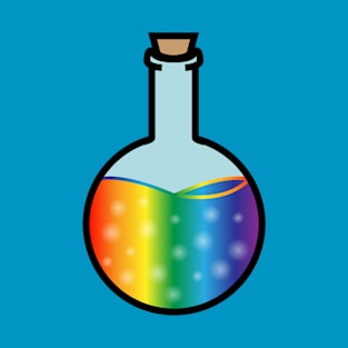 DIY Single Rainbow Potion or Poison for Tabletop Board Games (Style 3) T-Shirt