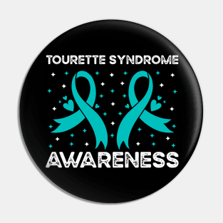 Tourette Syndrome Awareness Pin