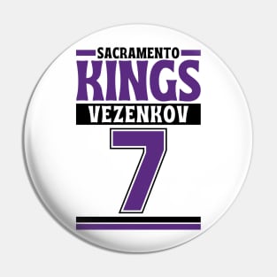 Sacramento Kings Vezenkov 7 Limited Edition Pin