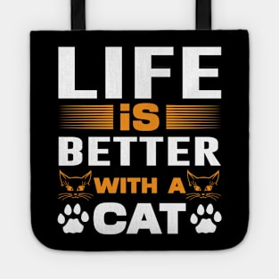 Cat T - Shirt Design Tote