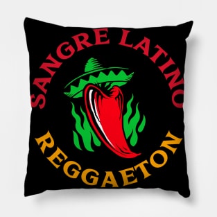 Sangre Latino Reggaeton Spicy Pillow