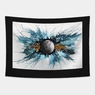 Abstract Universe - Silent Moon Tapestry