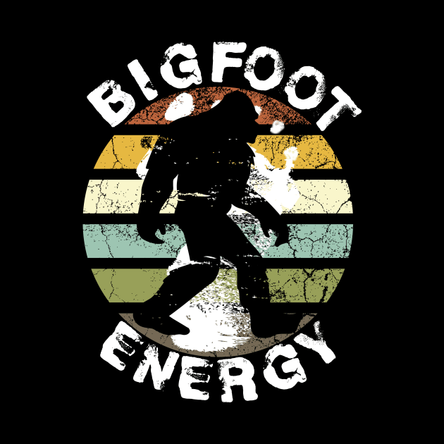 Bigfoot Energy Sasquatch Mythical Hairy Creature by Funnin' Funny