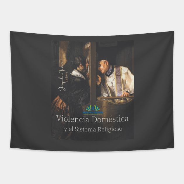 Violencia Doméstica Tapestry by LibrosBOOKtique