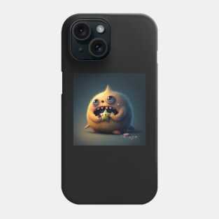 Space monster eating the stars Phone Case
