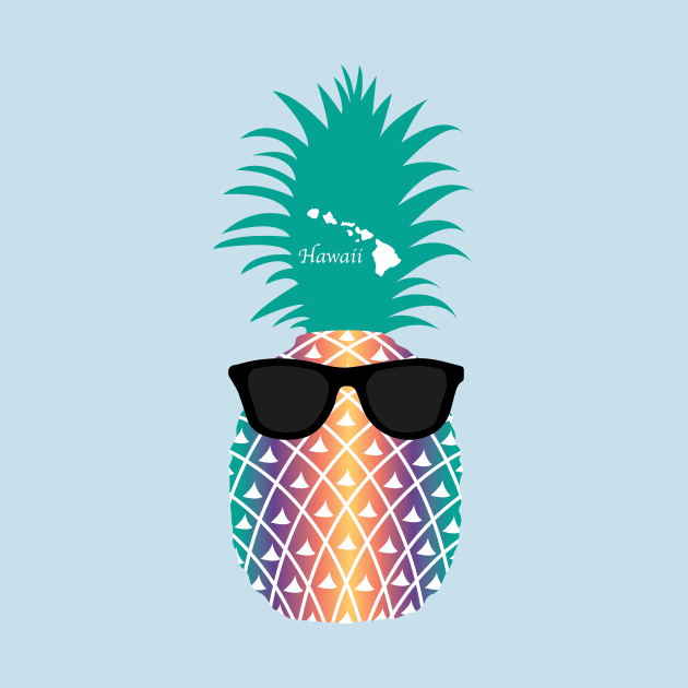 Sunglasses Hawaii Pineapple by KevinWillms1